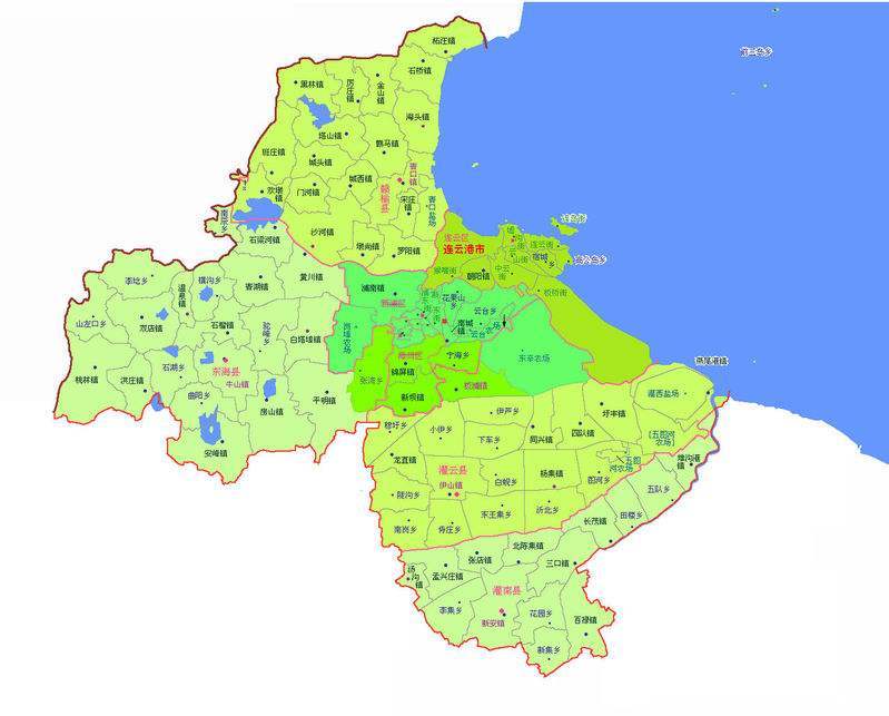 江蘇省連云港市，因連島與云臺山得名，中國優(yōu)秀旅游城市